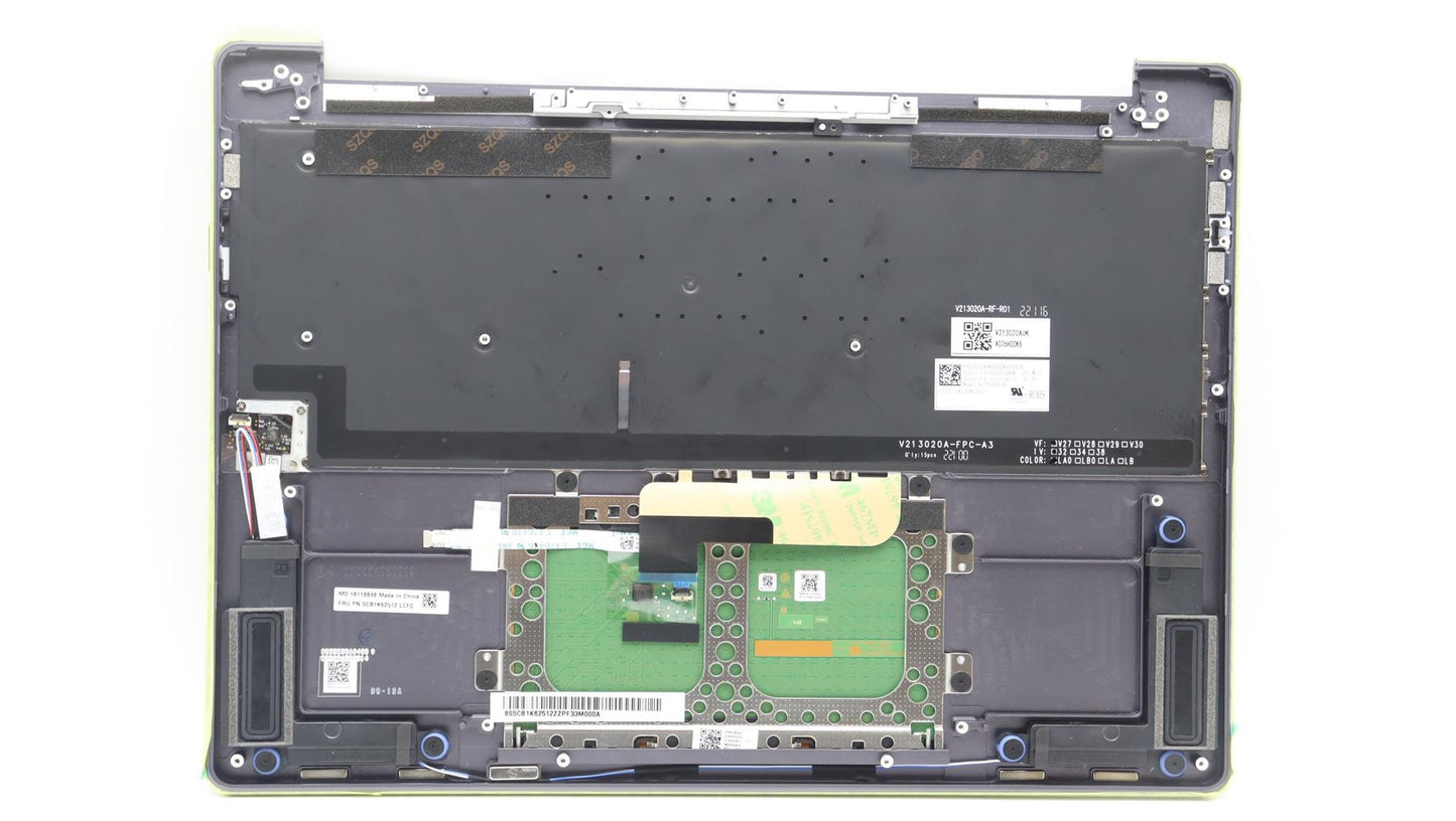 Lenovo Yoga 9 14IRP8 Palmrest Cover Touchpad Keyboard Bulgarian 5CB1K62512