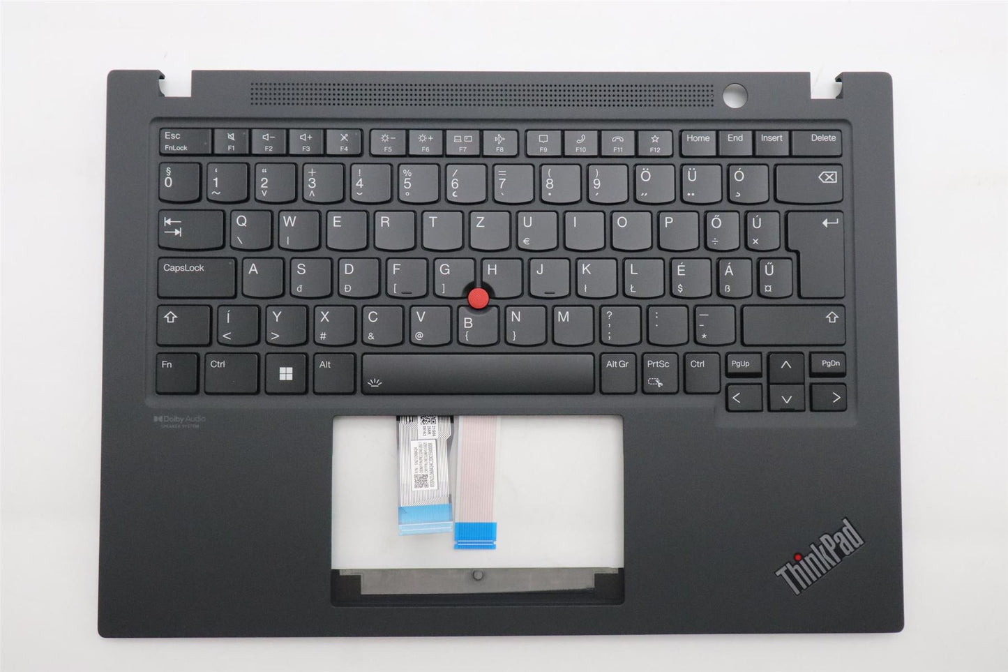 Lenovo ThinkPad T14s Gen 3 Keyboard Palmrest Top Cover Hungarian 5M11H25926