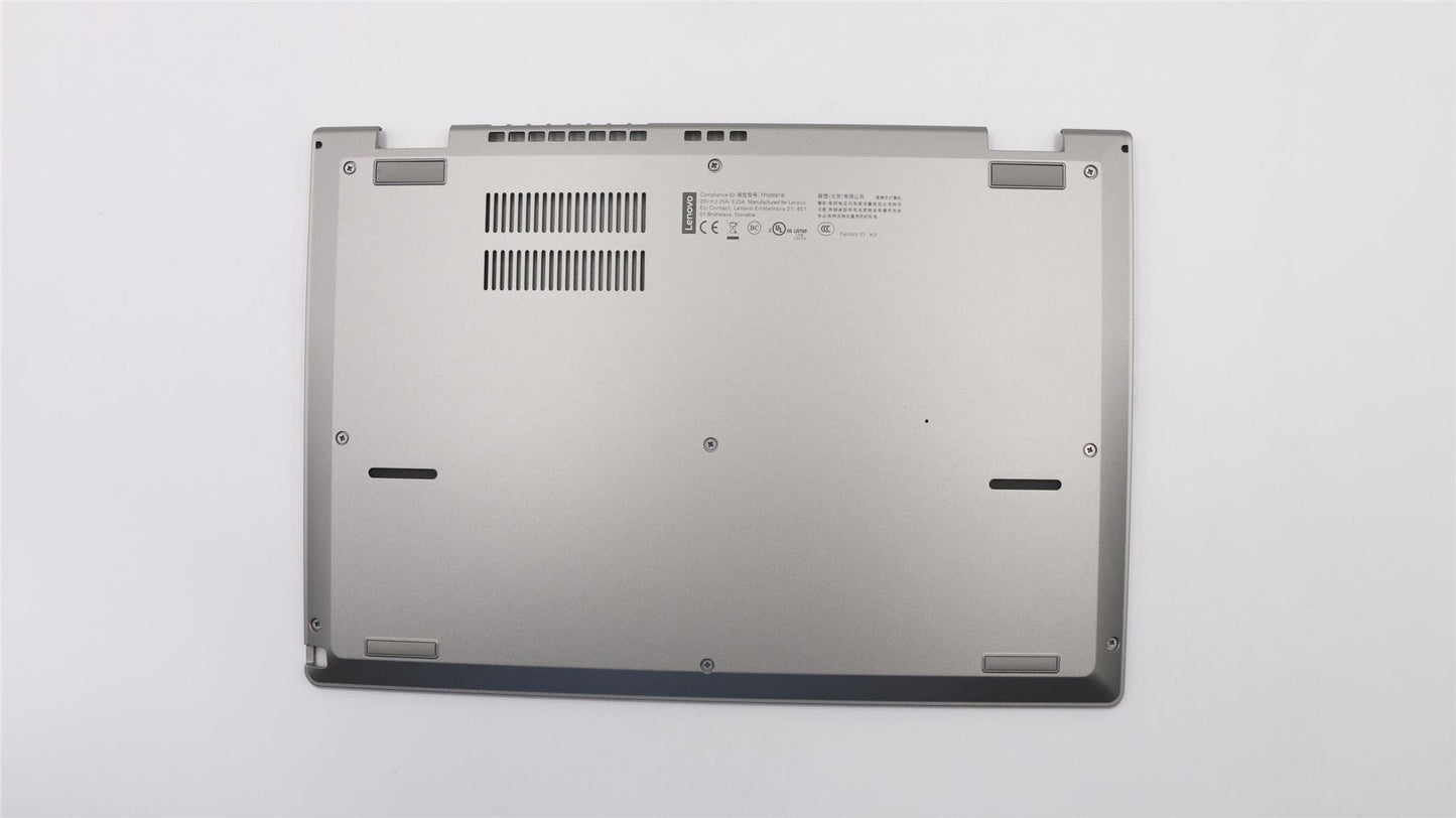 Lenovo Yoga L390 Bottom Base Lower Cover Silver 02DL933
