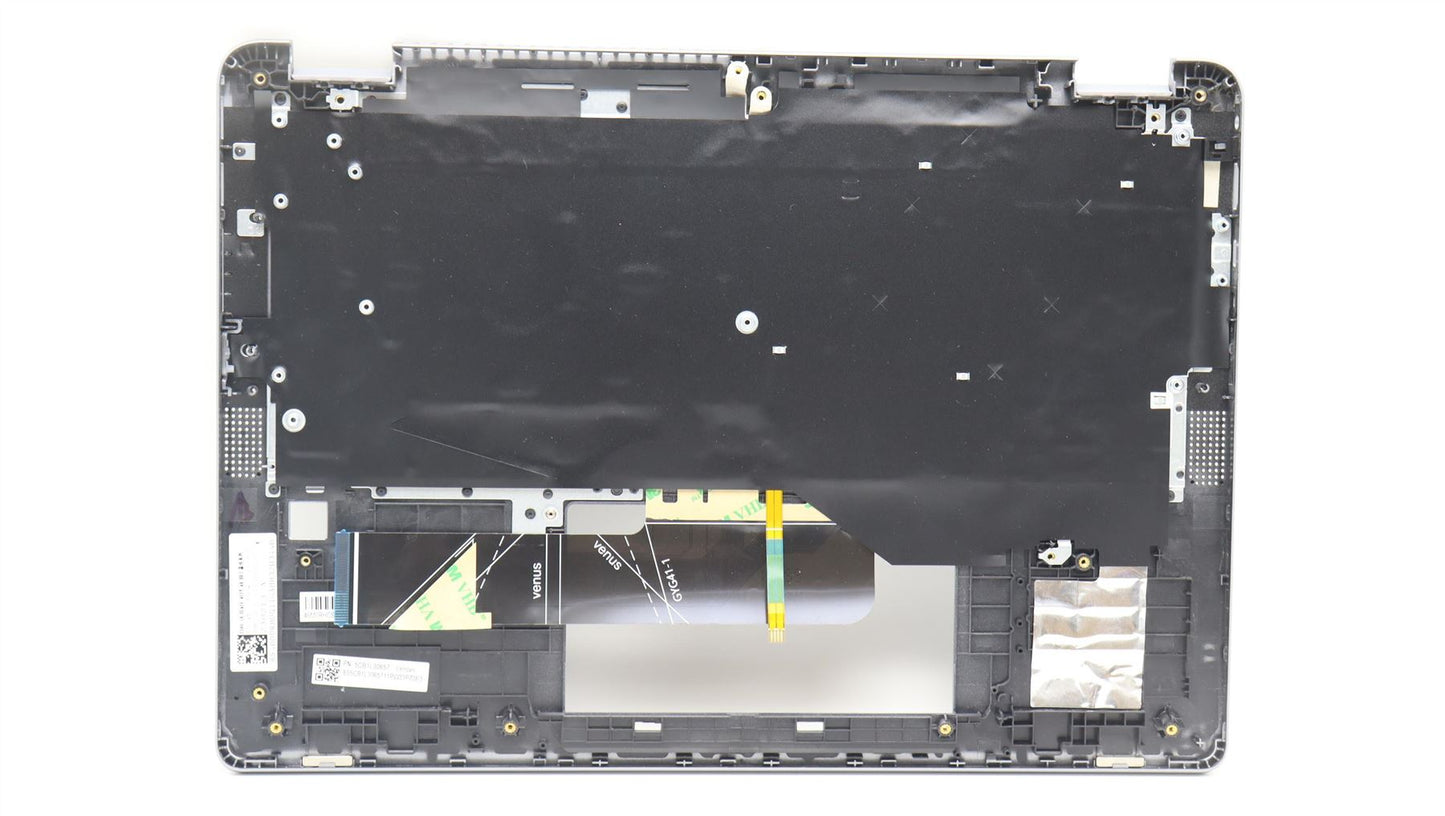 Lenovo IdeaPad 5 14IRU8 Palmrest Cover Keyboard US Grey Backlit 5CB1L30657