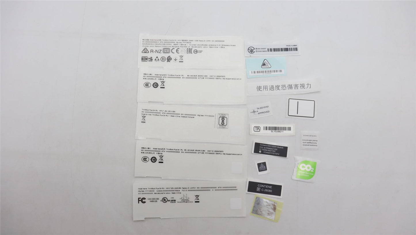 Lenovo LABEL Label L21JJ for Label kits 5L10W35144