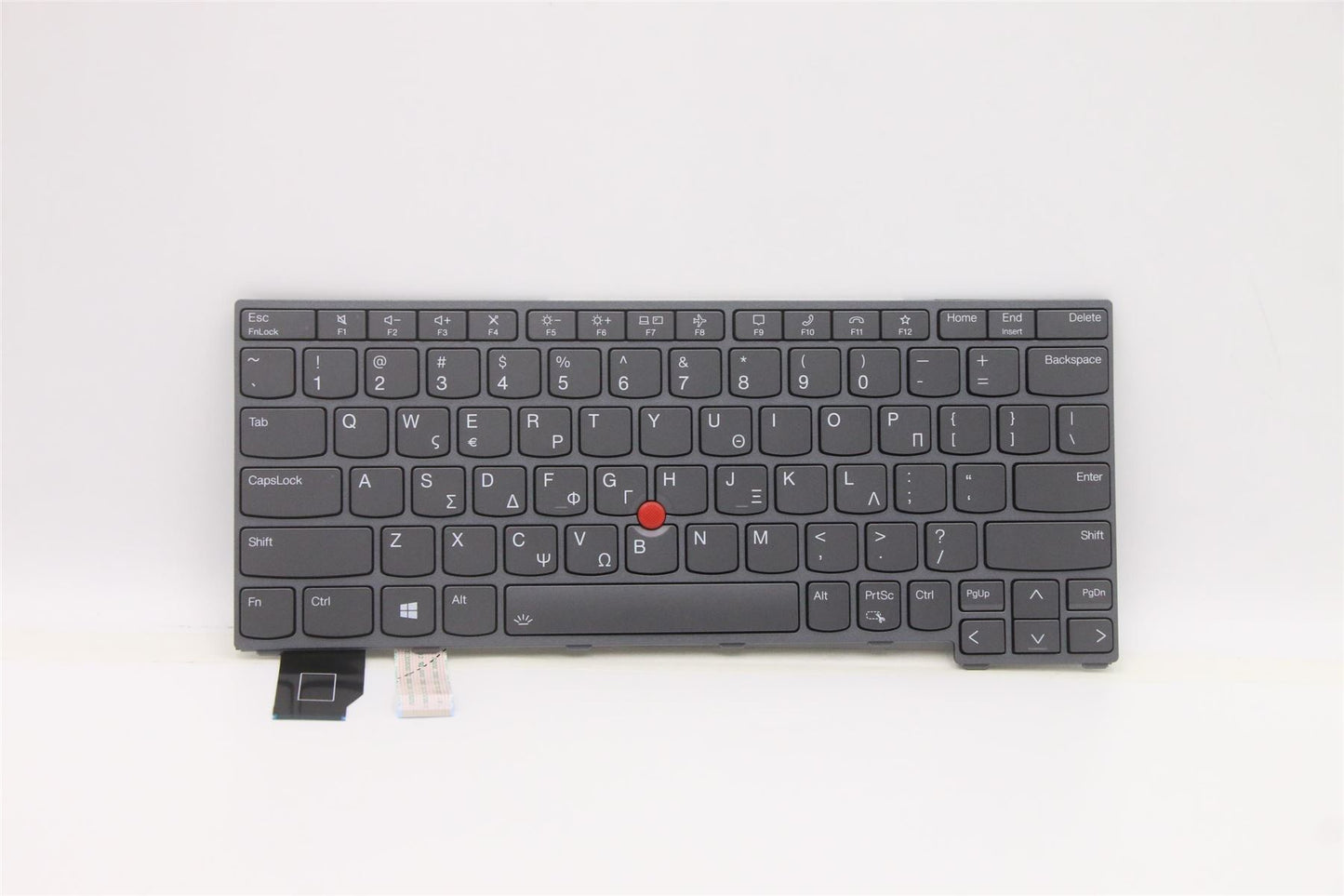 Lenovo ThinkPad X13 Gen 2 Keyboard Greek Grey Backlit 5N21A21969