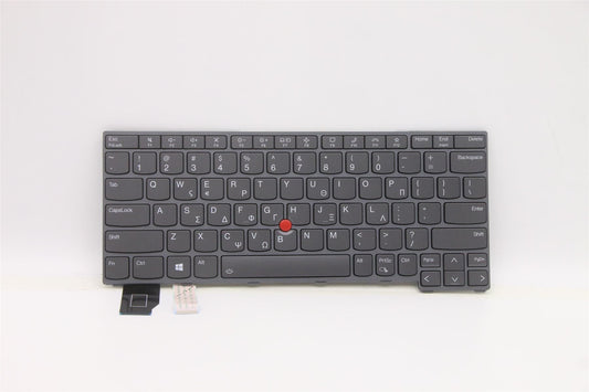 Lenovo ThinkPad X13 Gen 2 Keyboard Greek Grey Backlit 5N21A21969