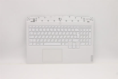 Lenovo Legion 5-15ACH6H 5-15ACH6A Keyboard Palmrest Top Cover White 5CB1C74867