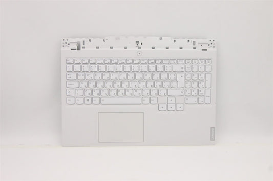 Lenovo Legion 5-15ACH6H 5-15ACH6A Keyboard Palmrest Top Cover White 5CB1C74867