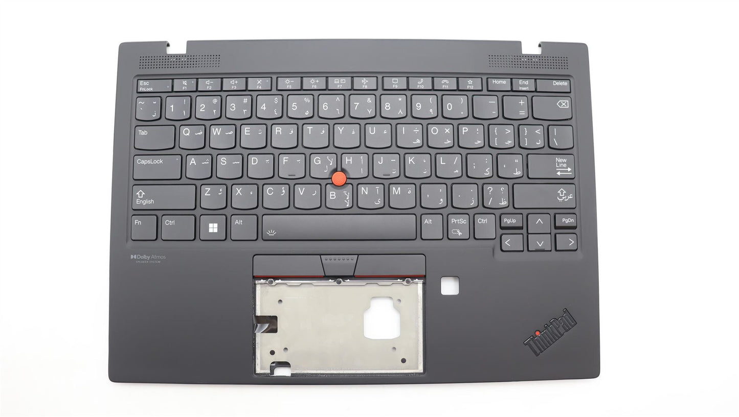Lenovo ThinkPad X1 Gen 2 Keyboard Palmrest Top Cover Arabic Black 5M11H41785
