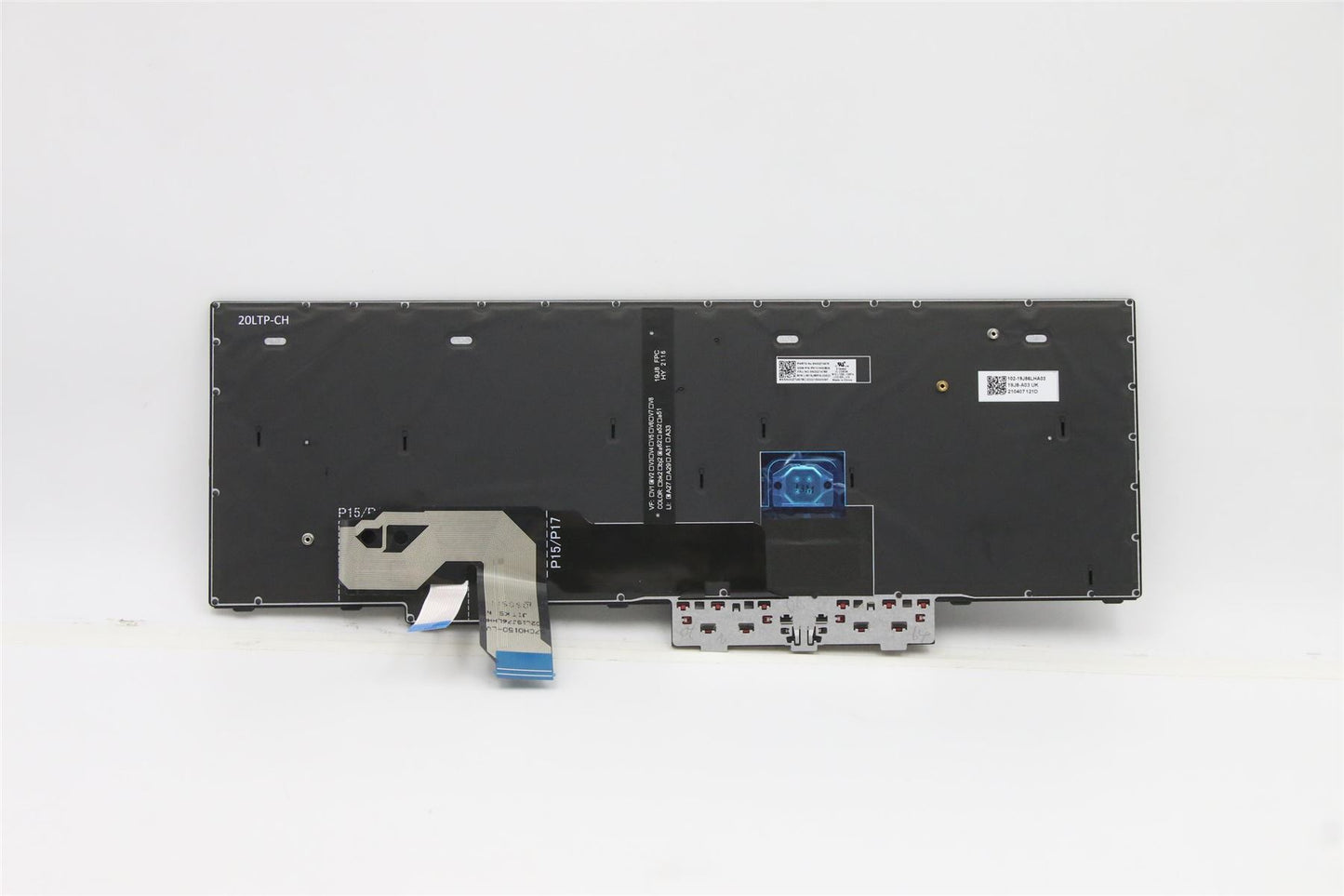 Lenovo ThinkPad T15g Gen 1 P15 Gen 1 Keyboard Portuguese Black 5N20Z74826