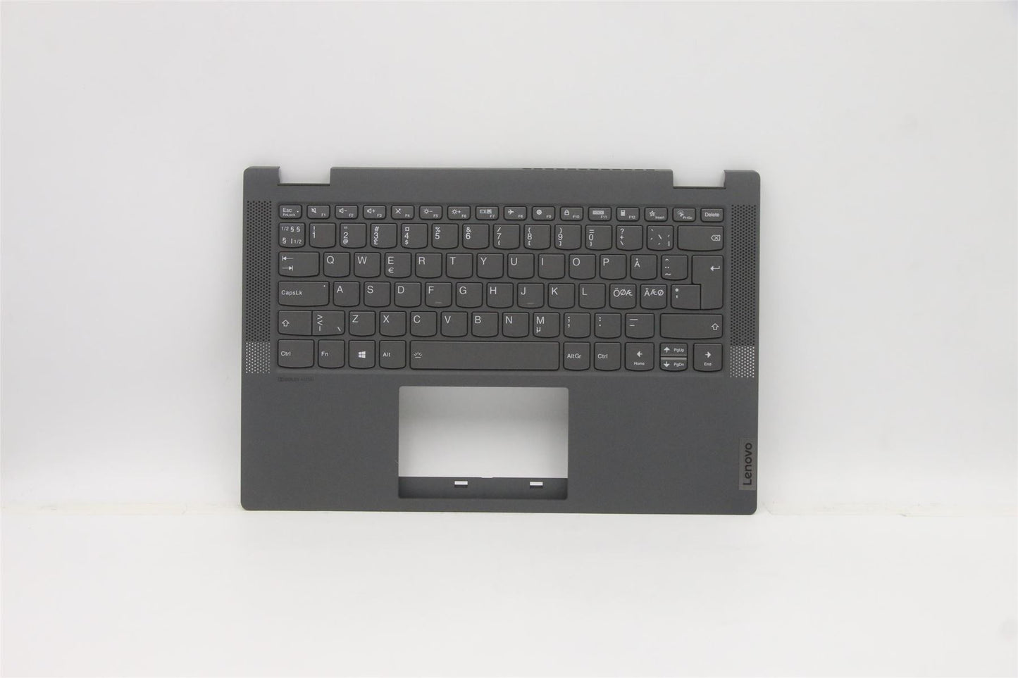 Lenovo IdeaPad 5 14ALC05 Keyboard Palmrest Top Cover Nordic Grey 5CB1C19468