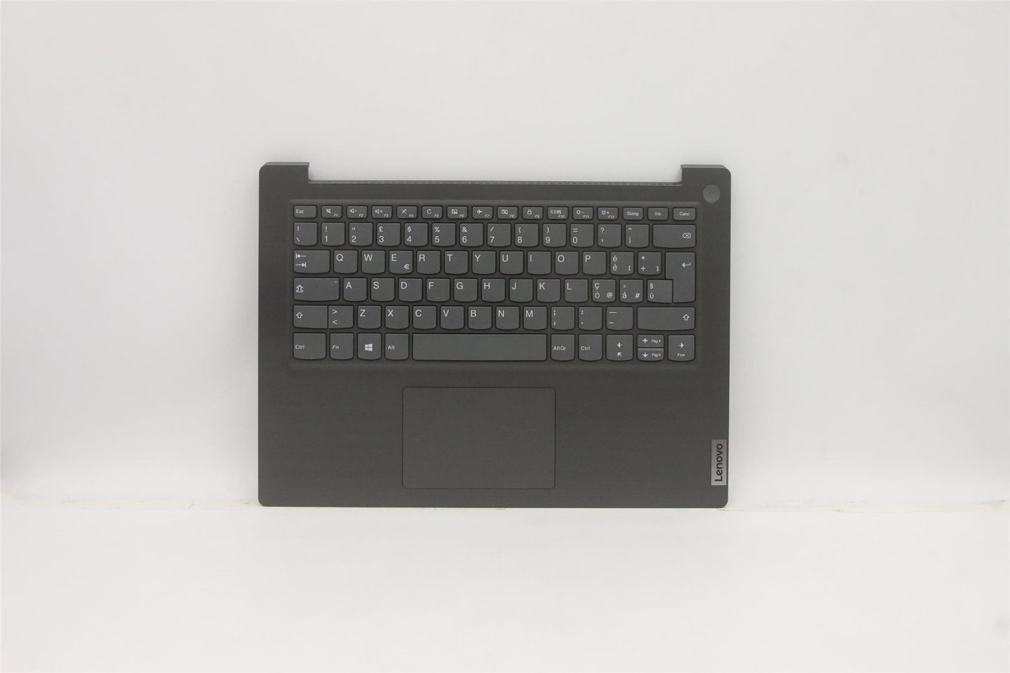 Lenovo V14 G1 IML Palmrest Cover Touchpad Keyboard Italian Iron Grey 5CB1C17477
