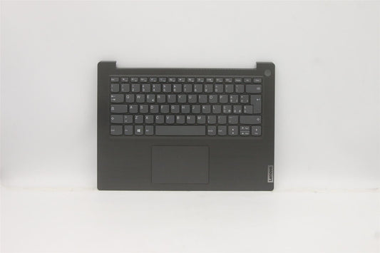 Lenovo V14 G1 IML Palmrest Cover Touchpad Keyboard Italian Iron Grey 5CB1C17477