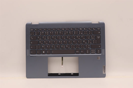 Lenovo IdeaPad 5 14IAU7 Keyboard Palmrest Top Cover French Arabic 5CB1H80033