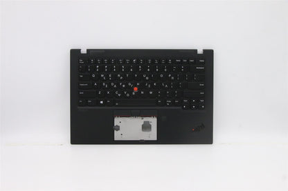 Lenovo ThinkPad X1 8th Gen Keyboard Palmrest Top Cover Greek US 5M10Z27461