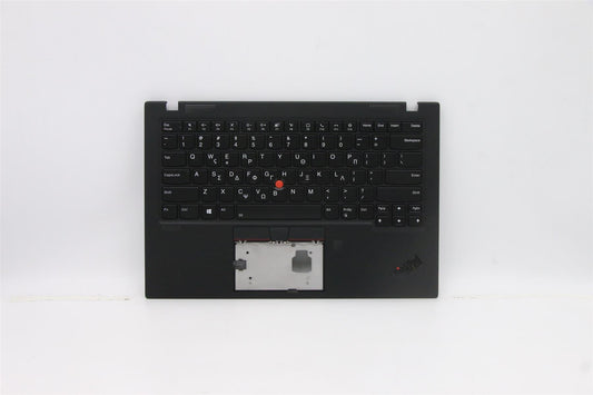 Lenovo ThinkPad X1 8th Gen Keyboard Palmrest Top Cover Greek US 5M10Z27461
