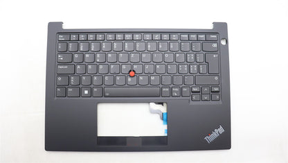 Lenovo ThinkPad E14 Gen 5 s Keyboard Palmrest Top Cover Switzerland 5M11L60906