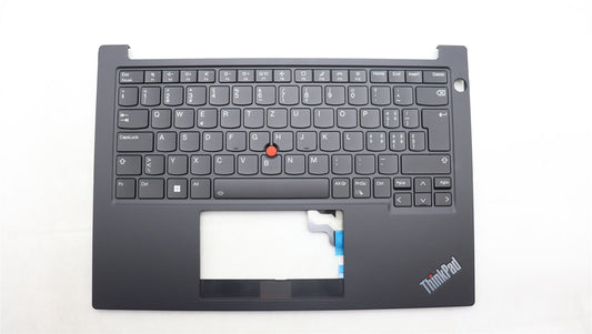Lenovo ThinkPad E14 Gen 5 s Keyboard Palmrest Top Cover Switzerland 5M11L60906