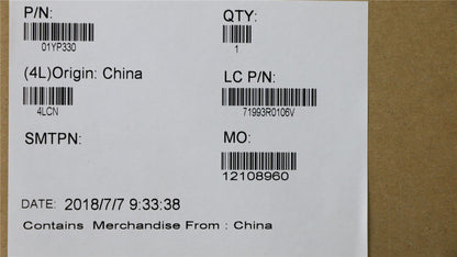 Lenovo ThinkPad T480s L480 L380 L390 L490 E480 E485 T490 E490 Keyboard 01YP330