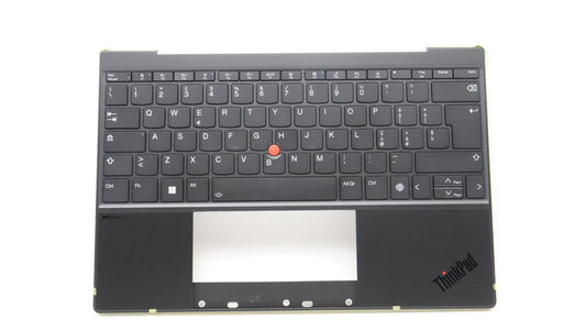 Lenovo ThinkPad Z13 Gen 1 Keyboard Palmrest Top Cover Italian Backlit 5M11H95012