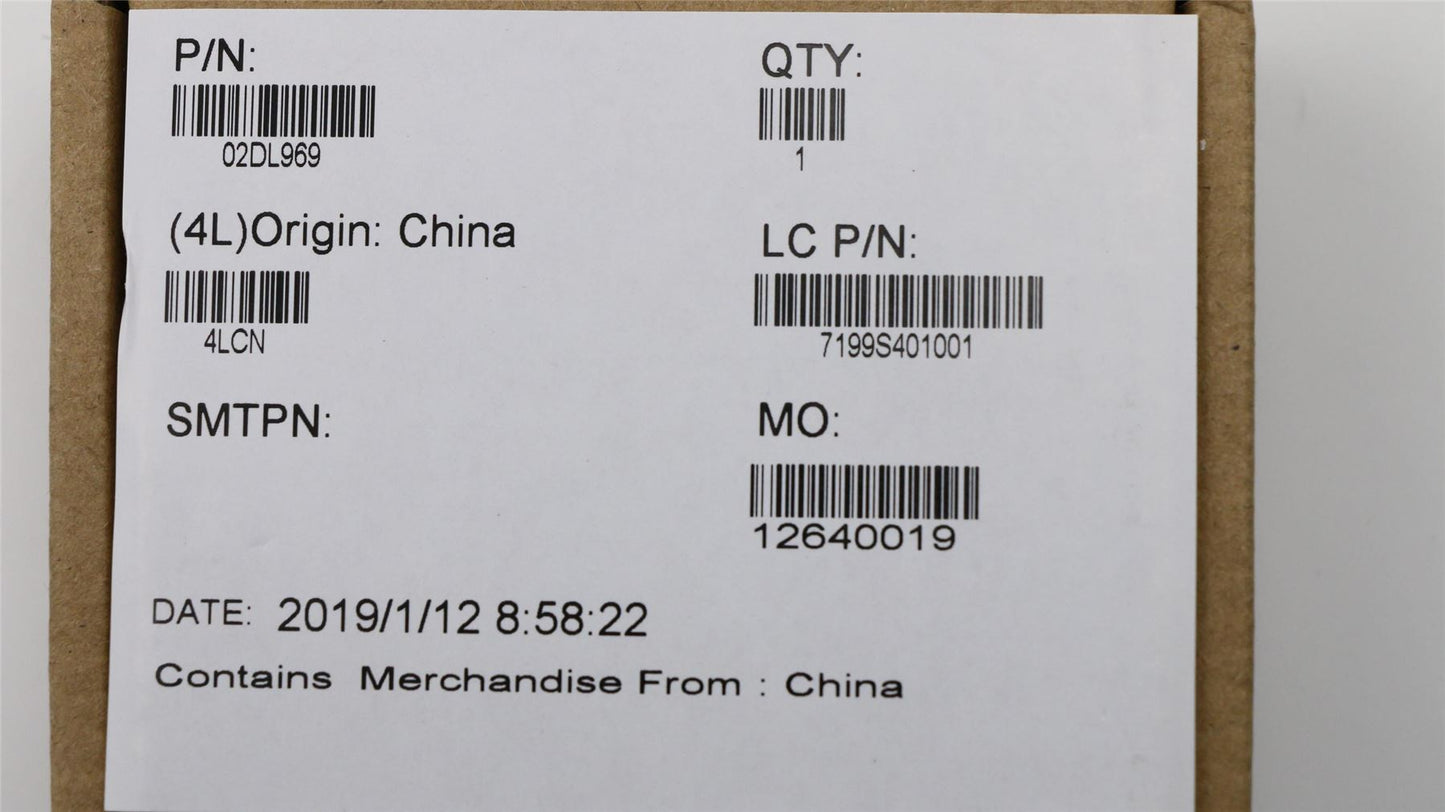 Lenovo 02DL969 FRU BRACKET EE590_SSD_BRACKET