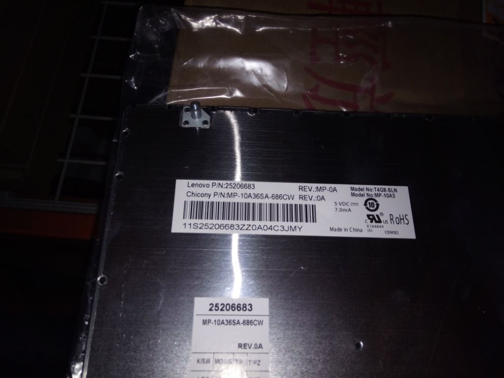 Lenovo CCYT4G8Sle102BlkKeyBlkFKBD(win8) Keyboard 25206683