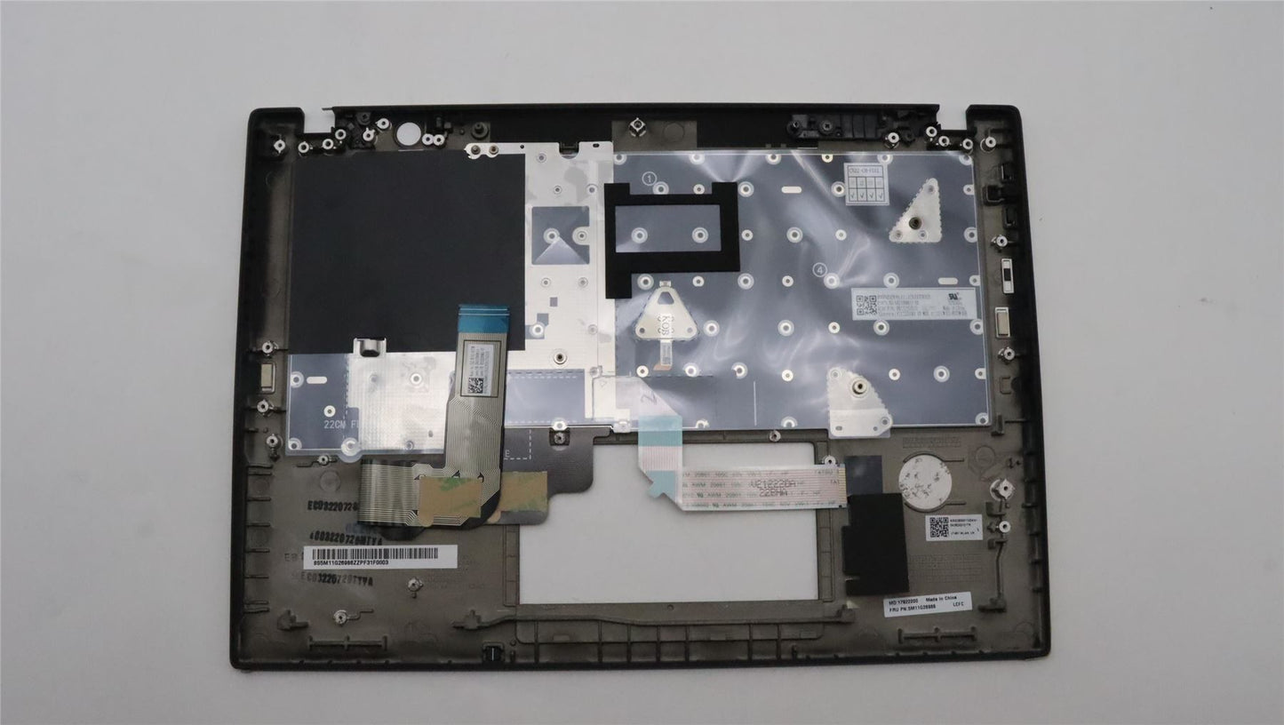 Lenovo ThinkPad T14s 3 Keyboard Palmrest Top Cover Italian Black 5M11G26980