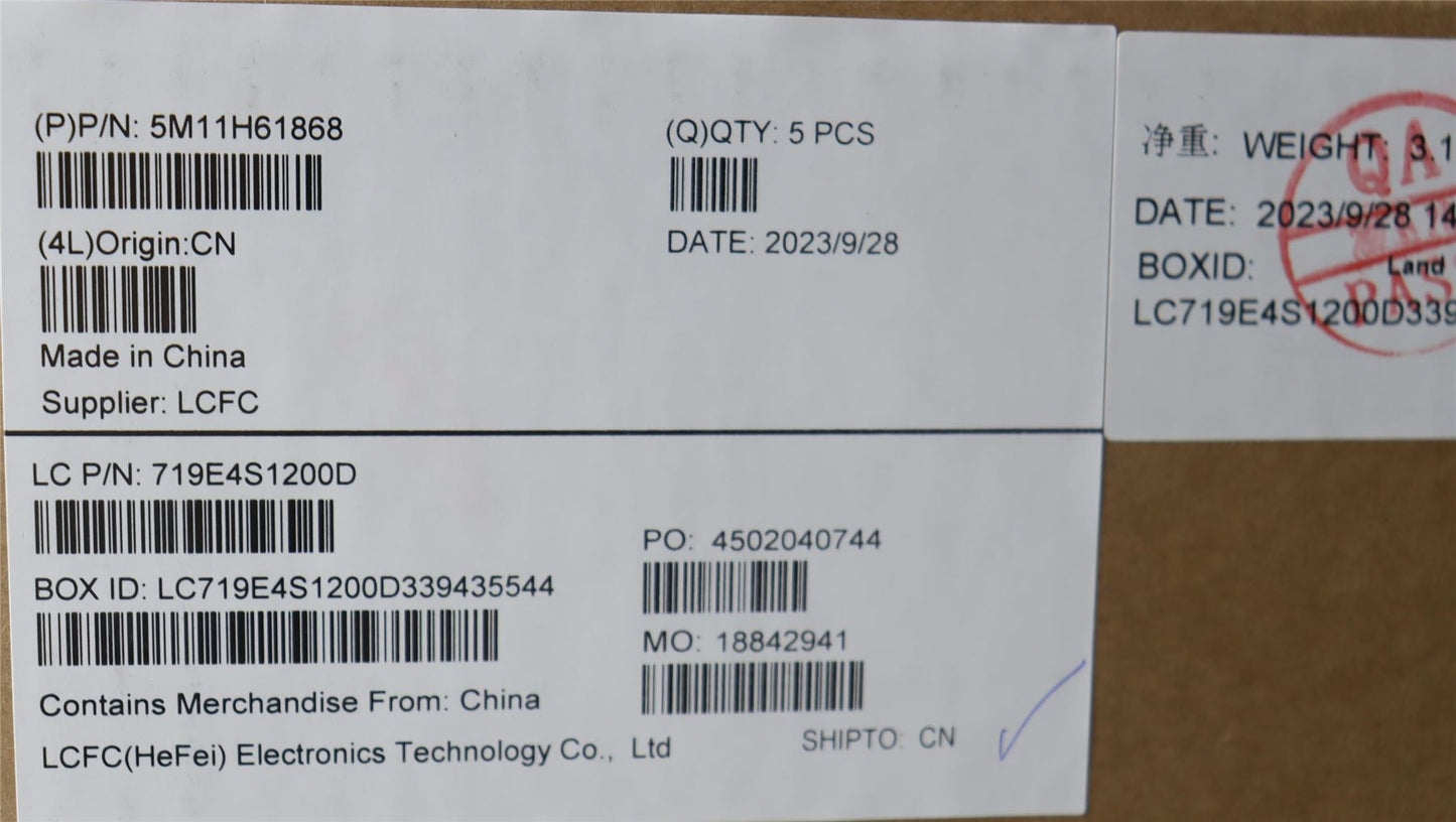 Lenovo Chrome 14e Gen3 IP 3 14IAN8 Palmrest Cover Touchpad Keyboard 5M11H61868