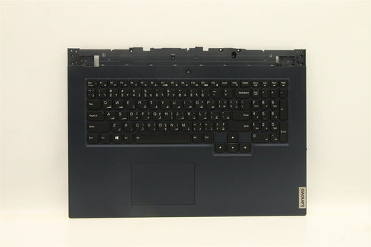 Lenovo Legion 5 17ACH6H Palmrest Cover Touchpad Keyboard Arabic Blue 5CB1C19220