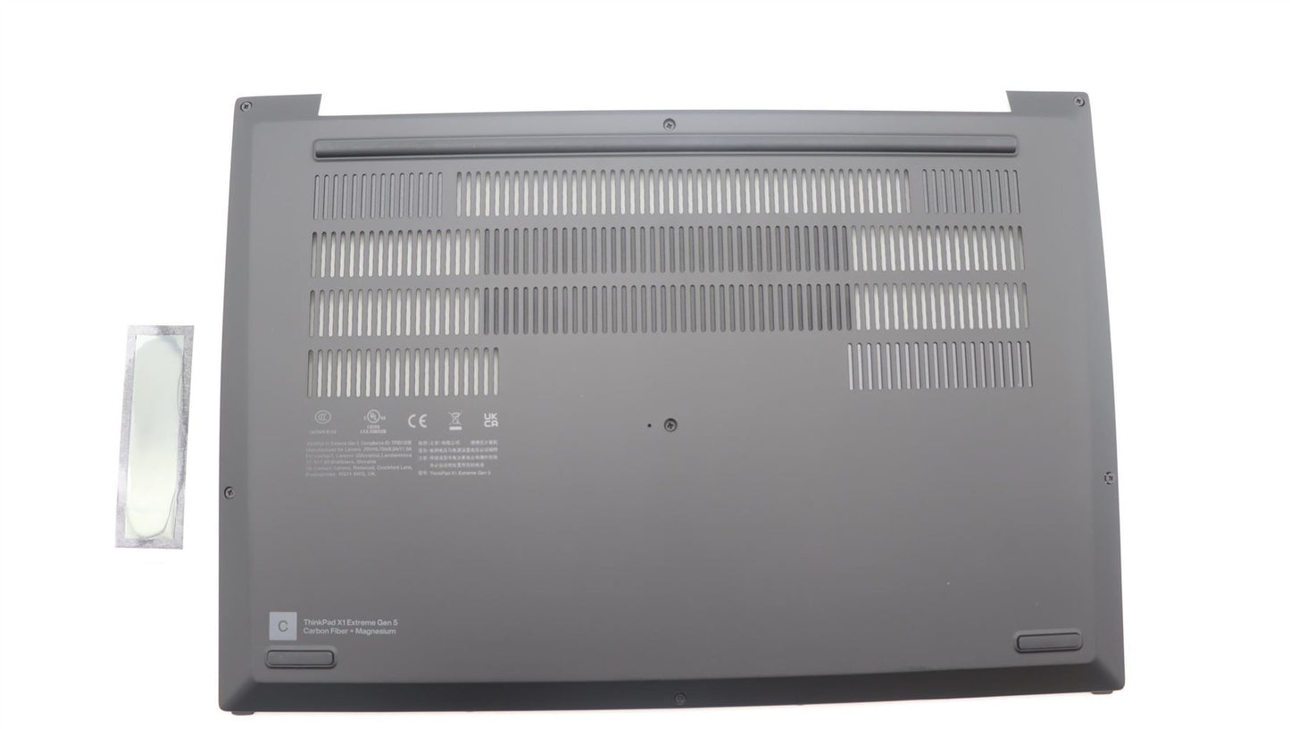 Lenovo ThinkPad X1 Gen 5 Bottom Base Lower Chassis Cover Grey 5M11K66115