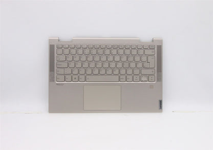 Lenovo Yoga C740-14IML Keyboard Palmrest Top Cover UK Mica 5CB0U43981