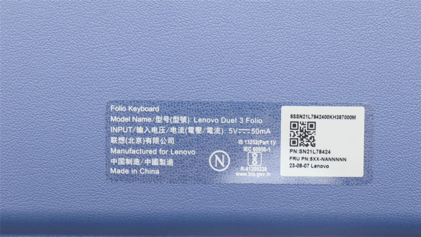 Lenovo Upper Case ASM_UKE WT 82XK 5CB1L44942