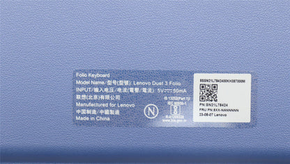 Lenovo Upper Case ASM_UKE WT 82XK 5CB1L44942