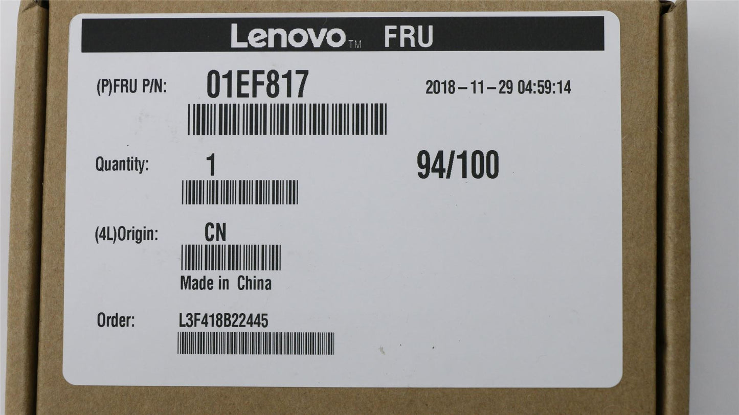 Lenovo 01EF817 MECH_ASM 3.5 to 2.5 HDD Brkt,JT