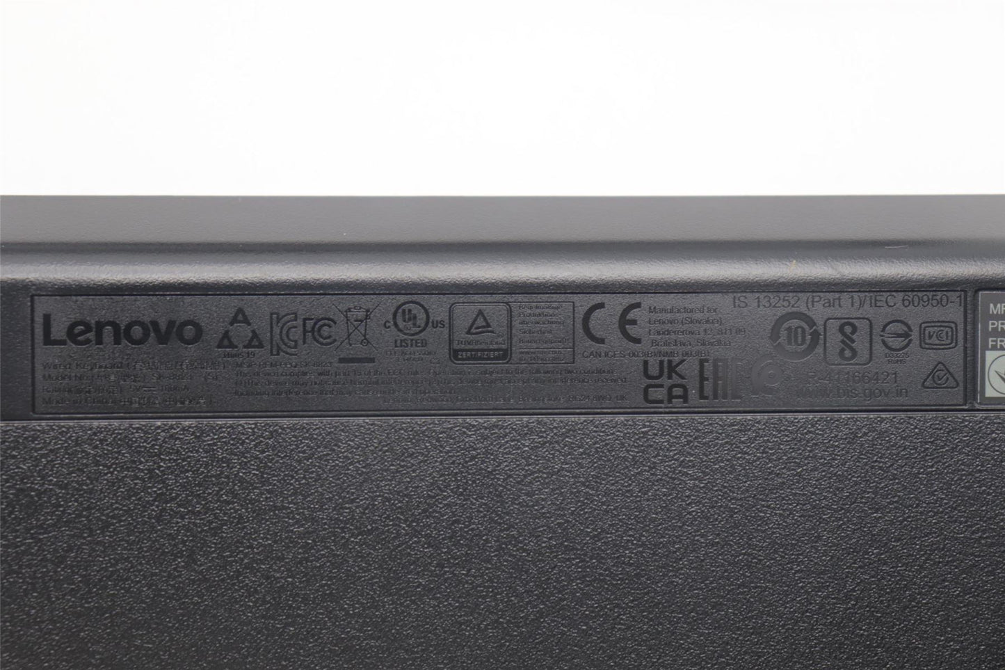 Lenovo DT_KYB Calliope USB G2.5 BK_Hebrew 5D50U84583