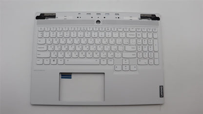 Lenovo Legion S7 16APH8 Keyboard Palmrest Top Cover Ukrainian White 5CB1L87763
