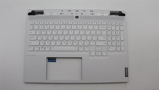 Lenovo Legion S7 16APH8 Keyboard Palmrest Top Cover Ukrainian White 5CB1L87763
