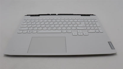 Lenovo IdeaPad 3 15ARH7 Palmrest Cover Touchpad Keyboard Arabic White 5CB1J41944