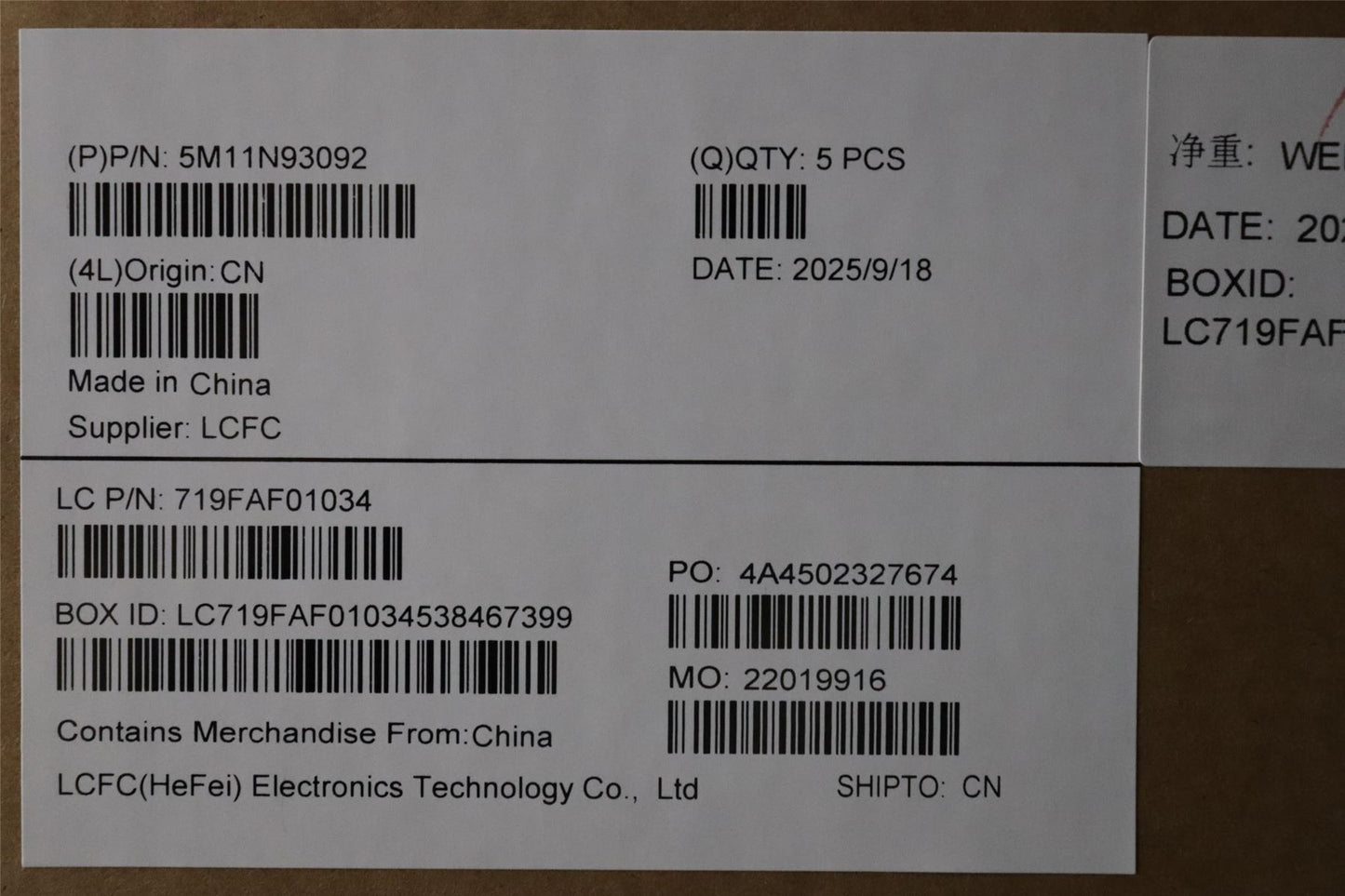 Lenovo MECH_ASM BL KB BK NORDIC PMX 5M11N93094