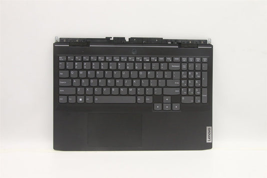 Lenovo IdeaPad 3 15IAH7 Palmrest Cover Touchpad Keyboard US Black 5CB1H88875