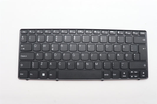 Lenovo 500w Gen 4 Keyboard Danish Black Backlit 5N21N43747
