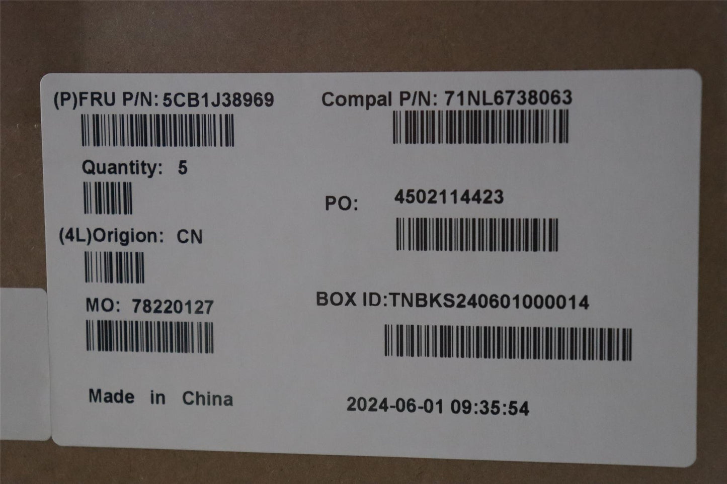 Lenovo IdeaPad 3 16ARH7 Palmrest Cover Touchpad Keyboard Ukrainian 5CB1J38969
