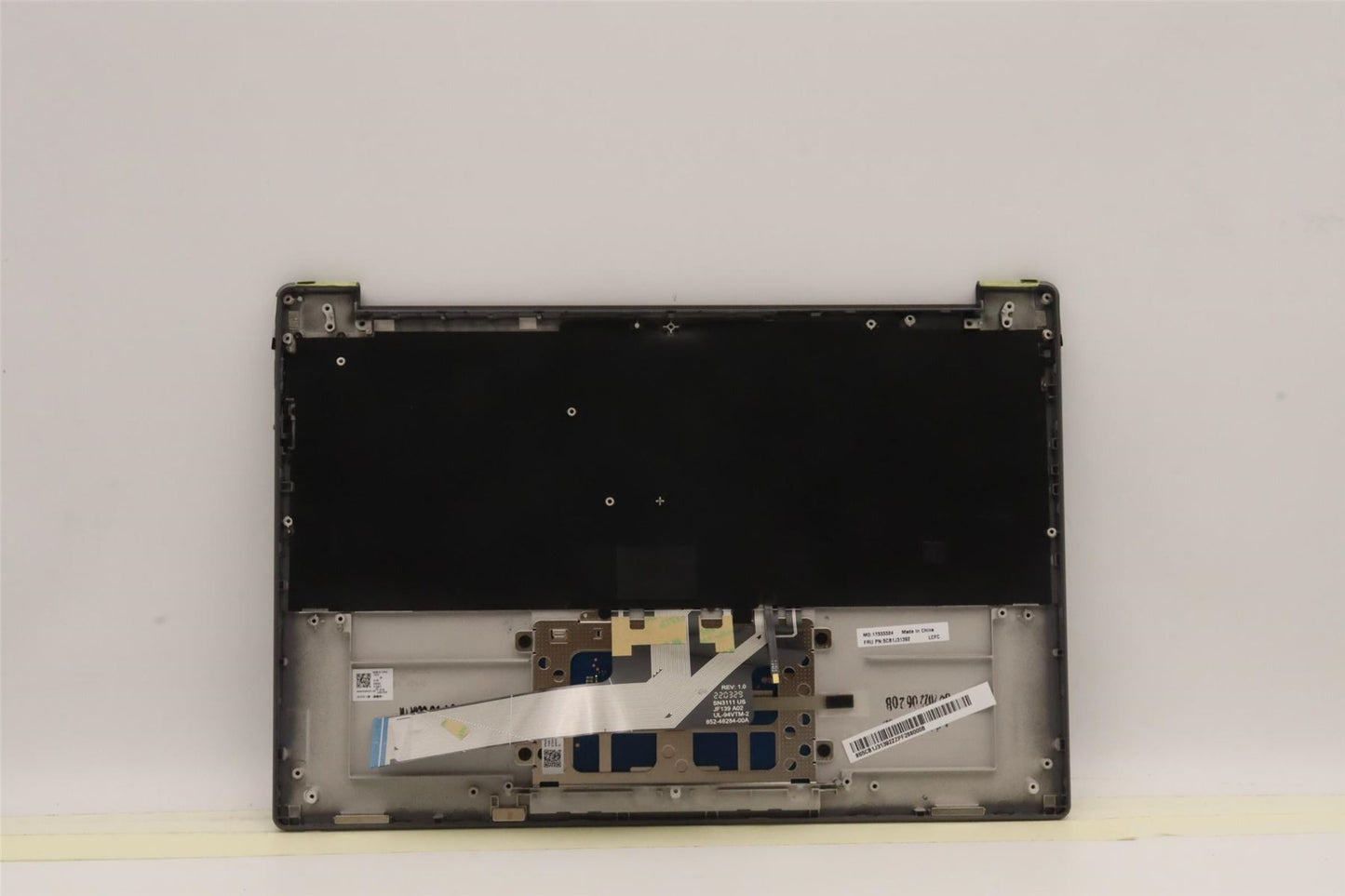 Lenovo Yoga 7 13IAP7 Palmrest Cover Touchpad Keyboard Hebrew 5CB1J31392