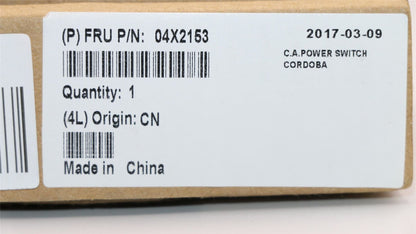 Lenovo ThinkCentre M83z Power Switch Cable 04X2153