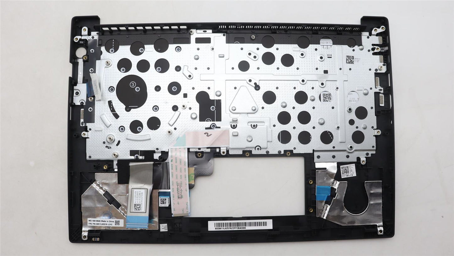 Lenovo ThinkPad E14 Gen 5 Keyboard Palmrest Top Cover Slovenian Black 5M11L92576
