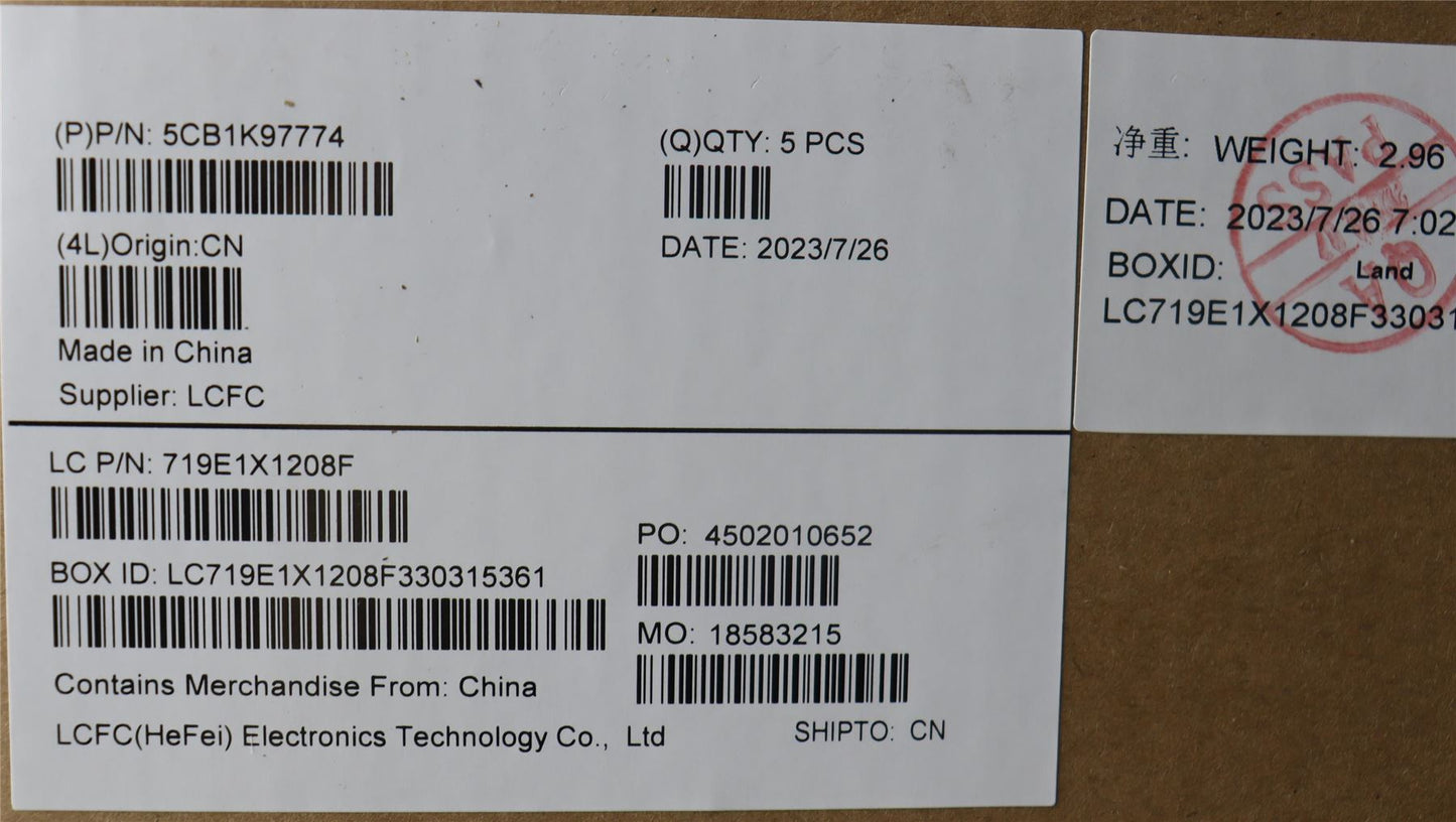 Lenovo Upper Case ASM_FRA L82XL FP AG NBL 5CB1K97774
