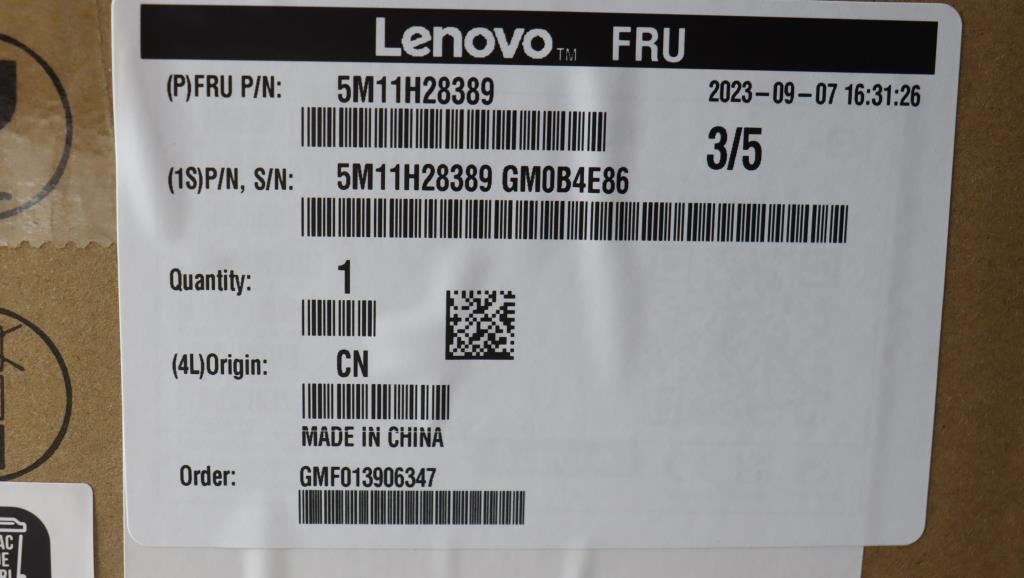 Lenovo TIO Flex Gen1 ACC mode HH 5M11H28389