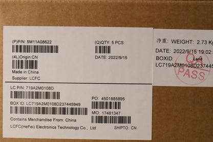 Lenovo ThinkPad T495s Keyboard Palmrest Top Cover Arabic Black 5M11A08622