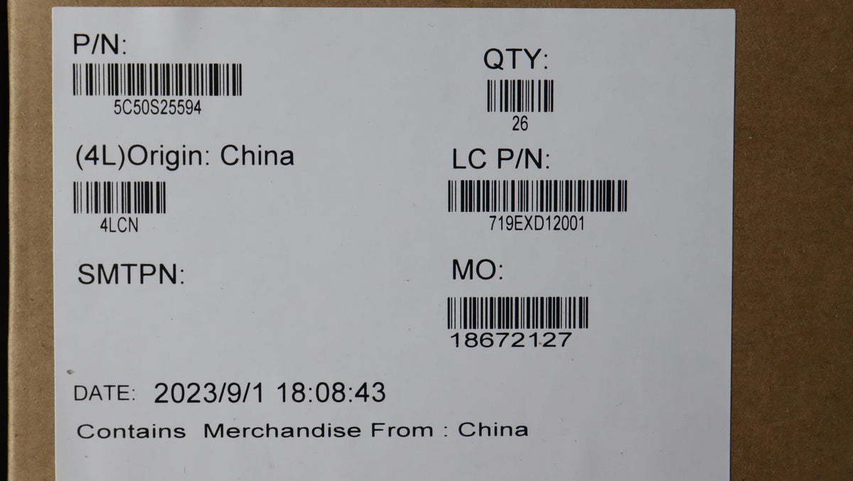 Lenovo CARDPOP L 83EK EMMC/B 128GUM Board 5C50S25596