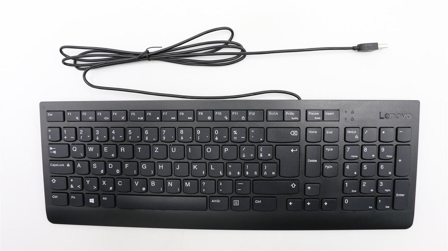 Lenovo IdeaCentre M920z P330 Tiny 310S-08IAP USB Wired Keyboard Black 00XH618