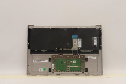 Lenovo Yoga 9 14IAP7 Palmrest Cover Touchpad Keyboard Belgian Silver 5CB1J10172