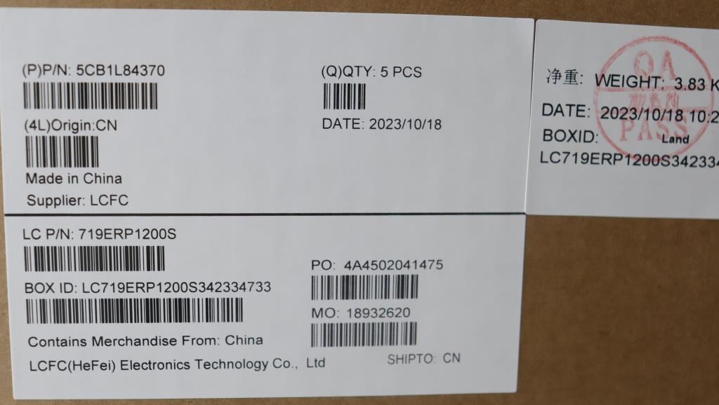 Lenovo Upper Case ASM_SLV_L83AG 5CB1L84370