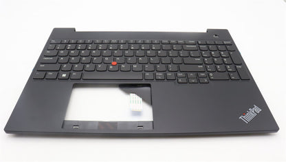 Lenovo ThinkPad E16 Gen 1 Keyboard Palmrest Top Cover US Black 5M11L64898